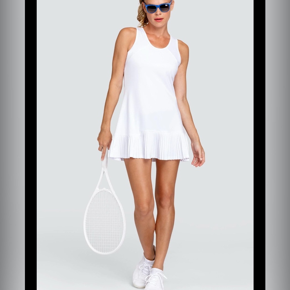 TAIL Colette 32” Tennis Dress in Chalk White Size Small